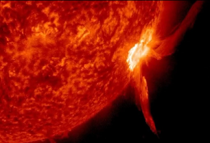 Earth saved from the increased grip of solar storm