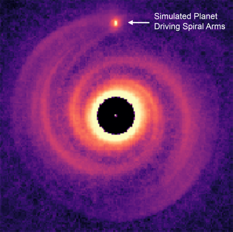 Surprising discovery of newborn planet in distant space